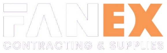 FANEX Contracting & Supplies Official Logo - HVAC, Cold Storage & Racking Saudi Arabia