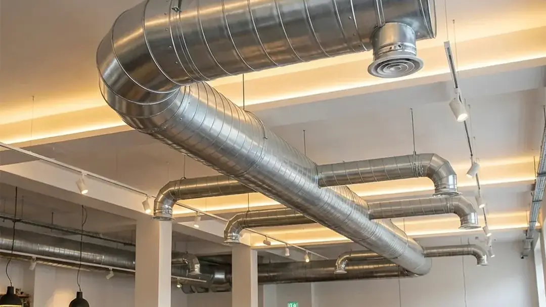 Commercial Round and Spiral Ductwork Installation - FANEX