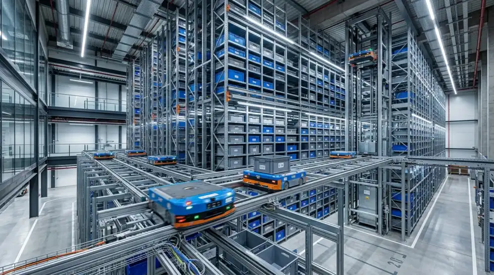 Automated Radio Shuttle Systems & Smart High-Density Warehousing - FANEX