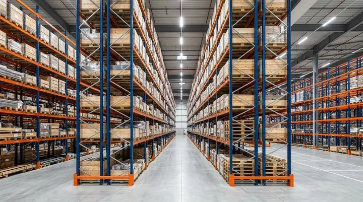 Very Narrow Aisle (VNA) High-Bay Racking Systems - FANEX